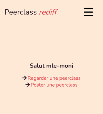 a platform to watch peerclass rediffusions